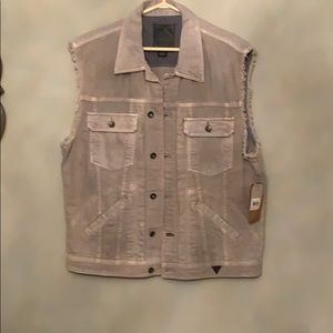 GUESS Denim Vest brand new w tag